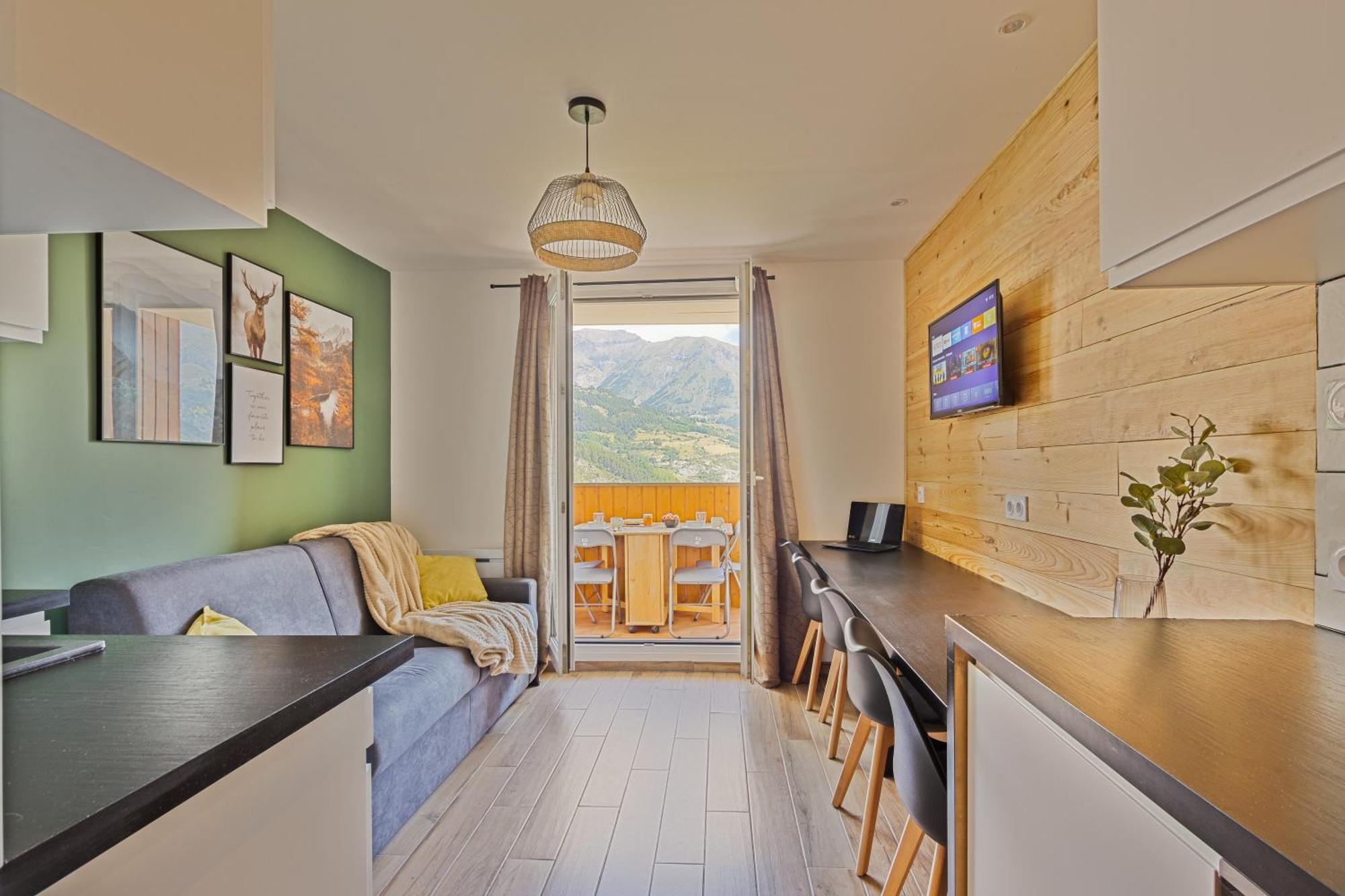 Studio De Charme Avec Vue Sur Le Val D'Allos, Parking Et Wifi Gratuit Εξωτερικό φωτογραφία